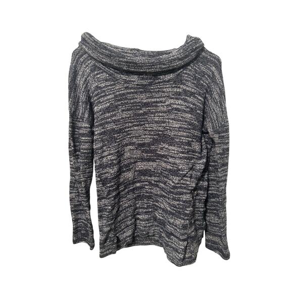 Aerie Soft Blue Cowl Neck Sweater Medium - Picture 3 of 4